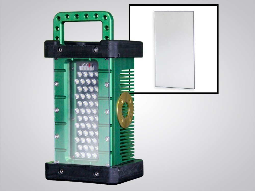blast shield, 9610BlastShield-1, replaceable, accessories, accessory, The BRICK, BRICK®, brick, light, explosion proof, led light