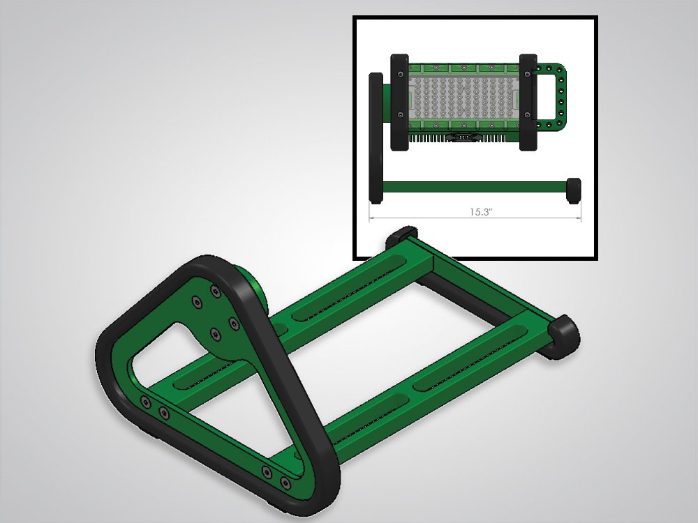 The BRICK®, the brick, brick, 9610, modified a-frame, stand, mount, stand & mount, work light, portable