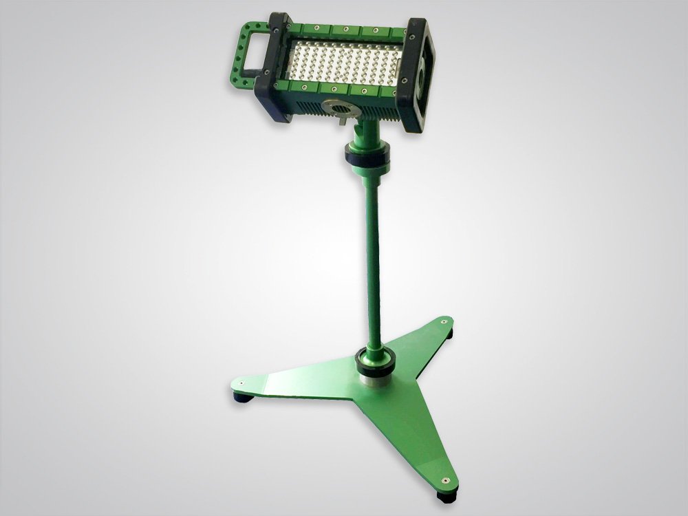 tripod, base, The BRICK, stand, mount, accessories, 9610, brick, portable, explosion proof, area light, Western Technology