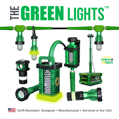 GREEN LIGHTS™ - Tough Explosion Proof Lights