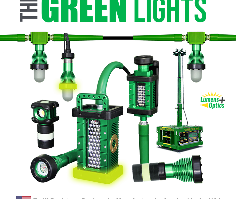 Introducing the GREEN LIGHTS™ Series: Same Tough Lights, New Name