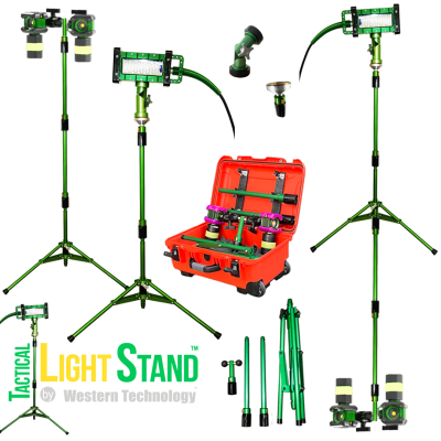 Tactical Lights Stand Kits, parts, and logo