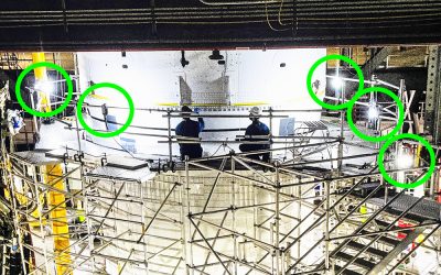 Western Technology Lights Backstops Artemis Project Safety