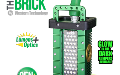 BRICK® 9610, gen4, portable explosion proof led area light, portable work light, temporary job site lighting, hazardous locations, field repairable, cable replacement, features, green bend radius sleeve, explosion proof tank lighting, inspection, portable luminary, portable luminaire, 36 VDC, 24 VDC, 12 VDCC1D1, C2D2, Class 1 Div 1, Class I Div 1, Class 1 Div 2, Class I Div 2, Class 2 Div 1, Class II Div 1, Class 2 Div 2, Class II Div 2, GREEN LIGHTS™ LED Safety Lights, Work Light, Wet Location