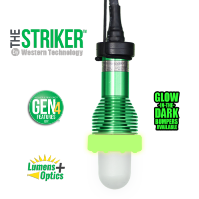 The STRIKER™, GEN 4 Explosion Proof, Portable, LED, Drop Light, Blast & Work Light, dome diffuser, hook mount, short handle, model 8100 for use in hazardous locations and confined spaces.
